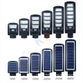 IP65 50w 100w 150w 200w 250w 300w solar led light street lamp all in one with motion sensor